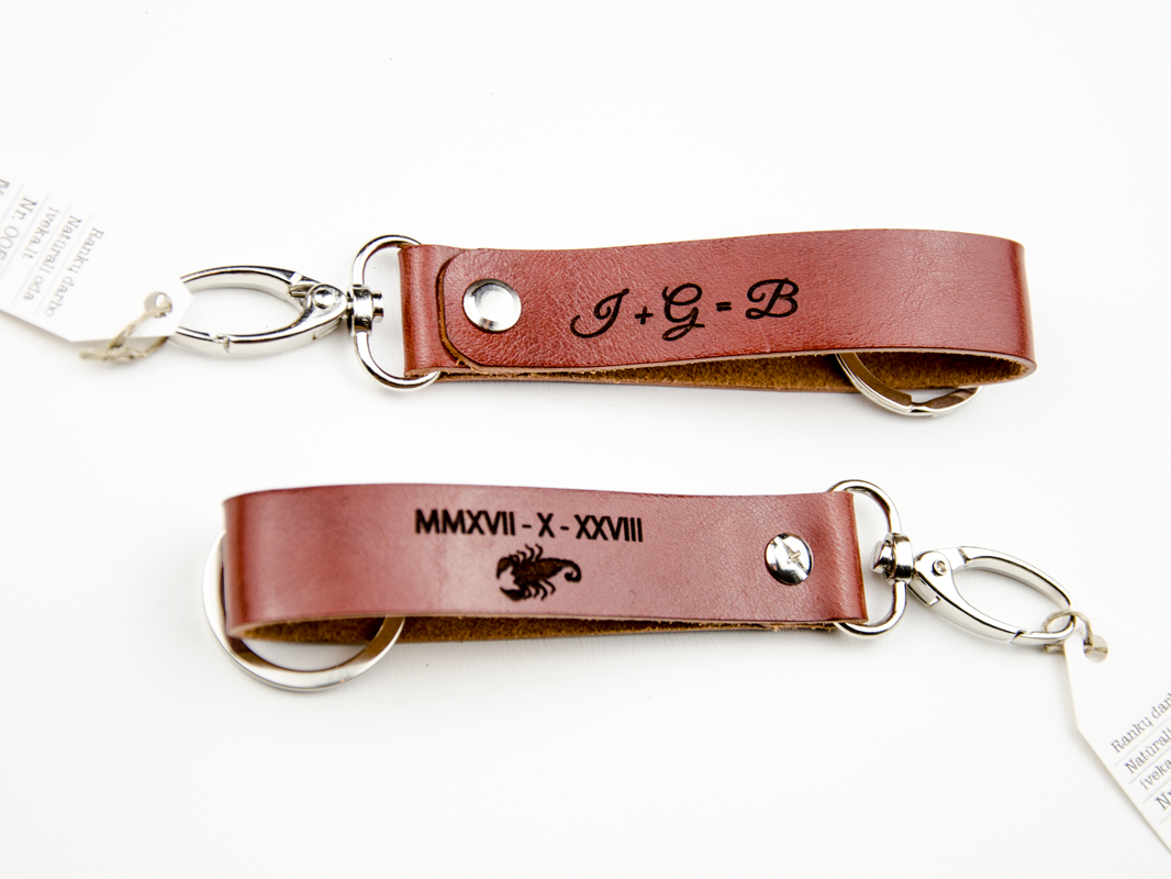 dvipusis individualus pakabukas