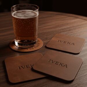 odiniai stalo padėkliukai graviruoti