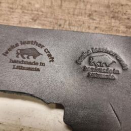 graviravimas ir įspaudas ant odos