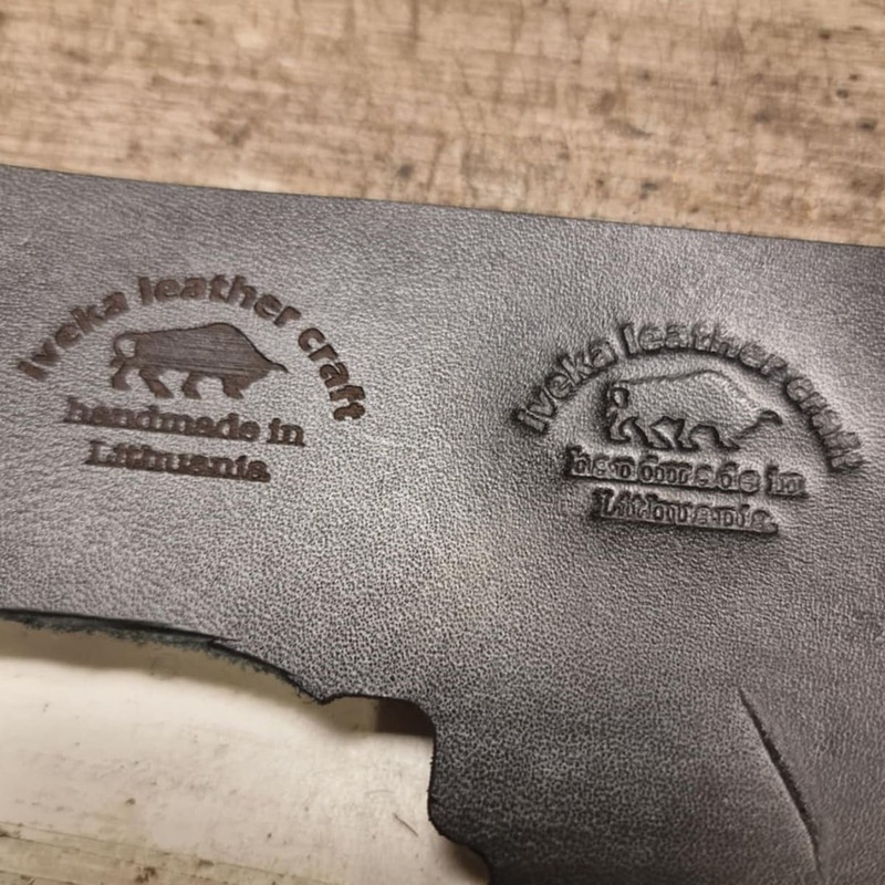 graviravimas ir įspaudas ant odos